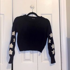 Adorable navy fab’rik sweater with stars